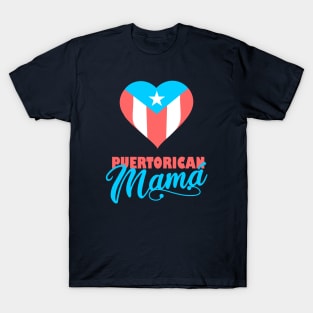 Puerto Rican Mama Boricua Flag Mom Gifts T-Shirt